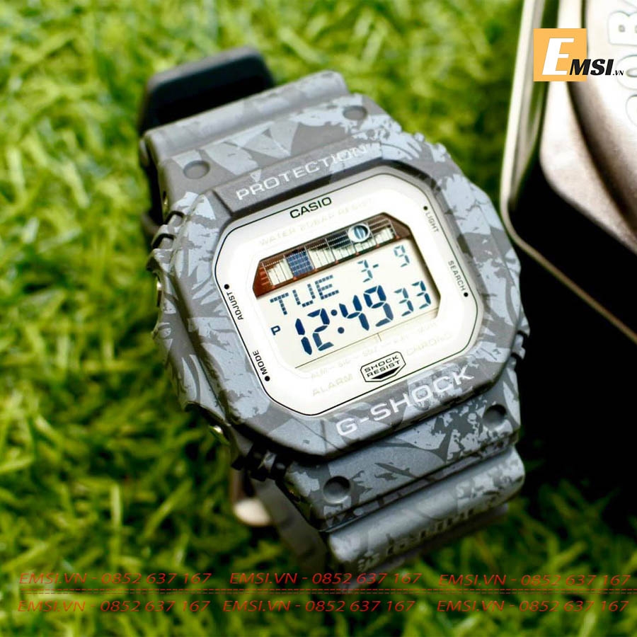 Gshock GLX-5600F-8DR - Đồng Hồ Nam - Điện Tử - Size Mặt 43mm - Kính Khoáng EMSI.VN