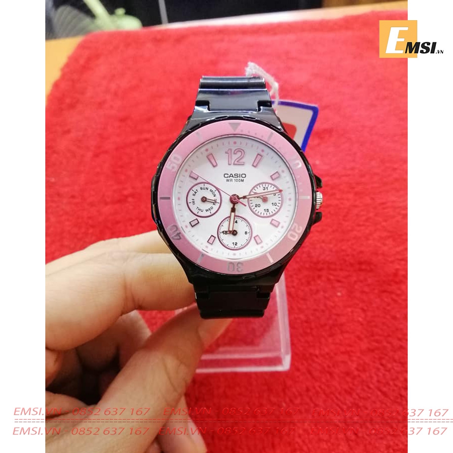 Casio LRW-250H-1A3 - Đồng Hồ Nữ - Điện Tử - Kính Nhựa - Size mặt 37.3mm EMSI.VN