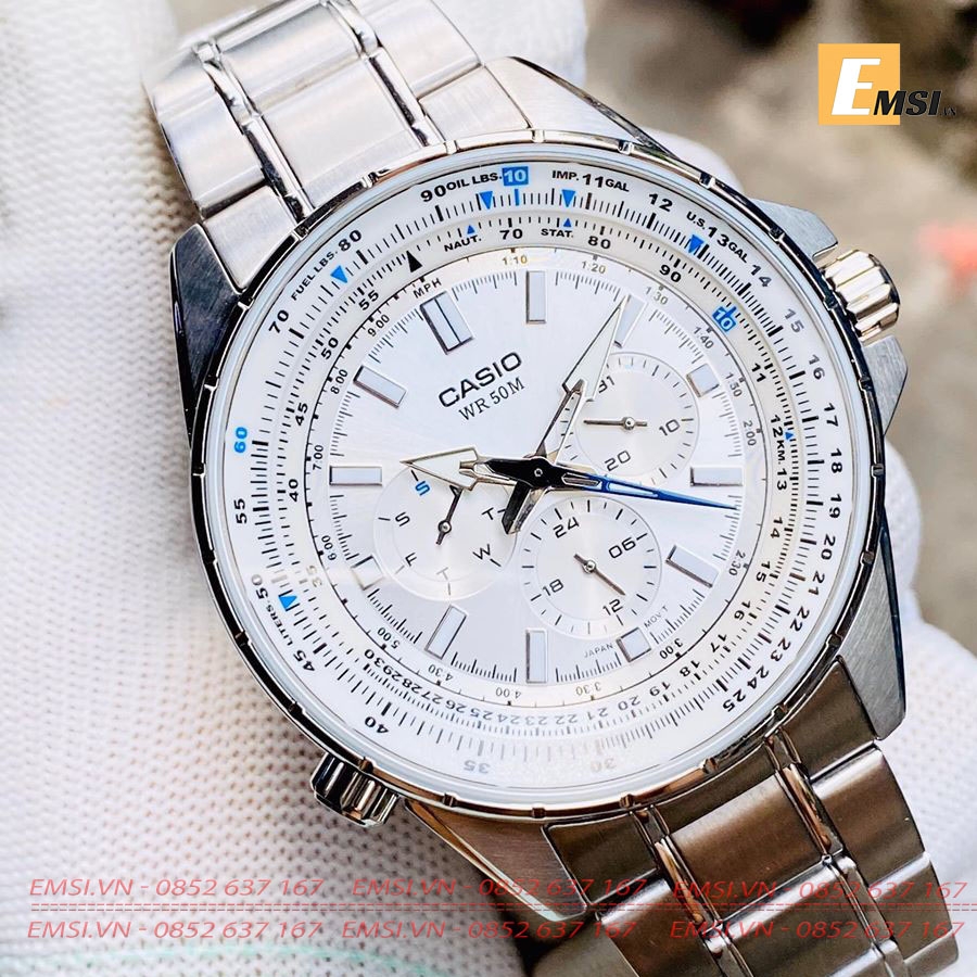 Casio MTP-SW320D-7AVDF - Đồng Hồ Nam - Pin/Quartz - Kính Khoáng - Size Mặt 44.5mm EMSI.VN