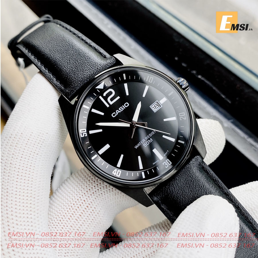 Casio MTP-E170BL-1B - Đồng Hồ Nam - Pin/Quartz - Kính Khoáng - Size Mặt 42mm EMSI.VN