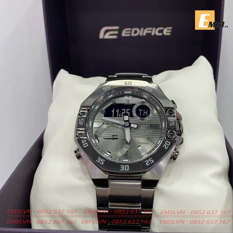 Edifice ECB-10DC-1B - Đồng Hồ Nam - Điện Tử - Kính Khoáng - Size Mặt 48.5mm EMSI.VN