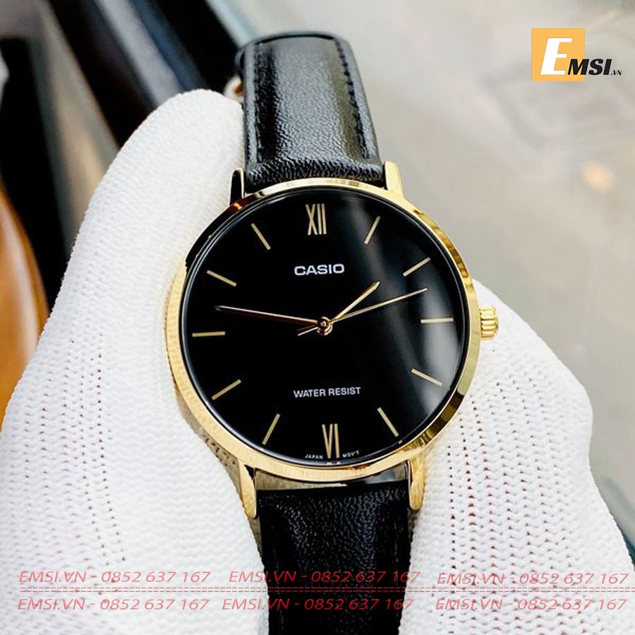 Casio LTP-VT01GL-1B - Kính khoáng - Đồng hồ nữ - Đồng hồ Quartz - Size mặt 34mm EMSI.VN