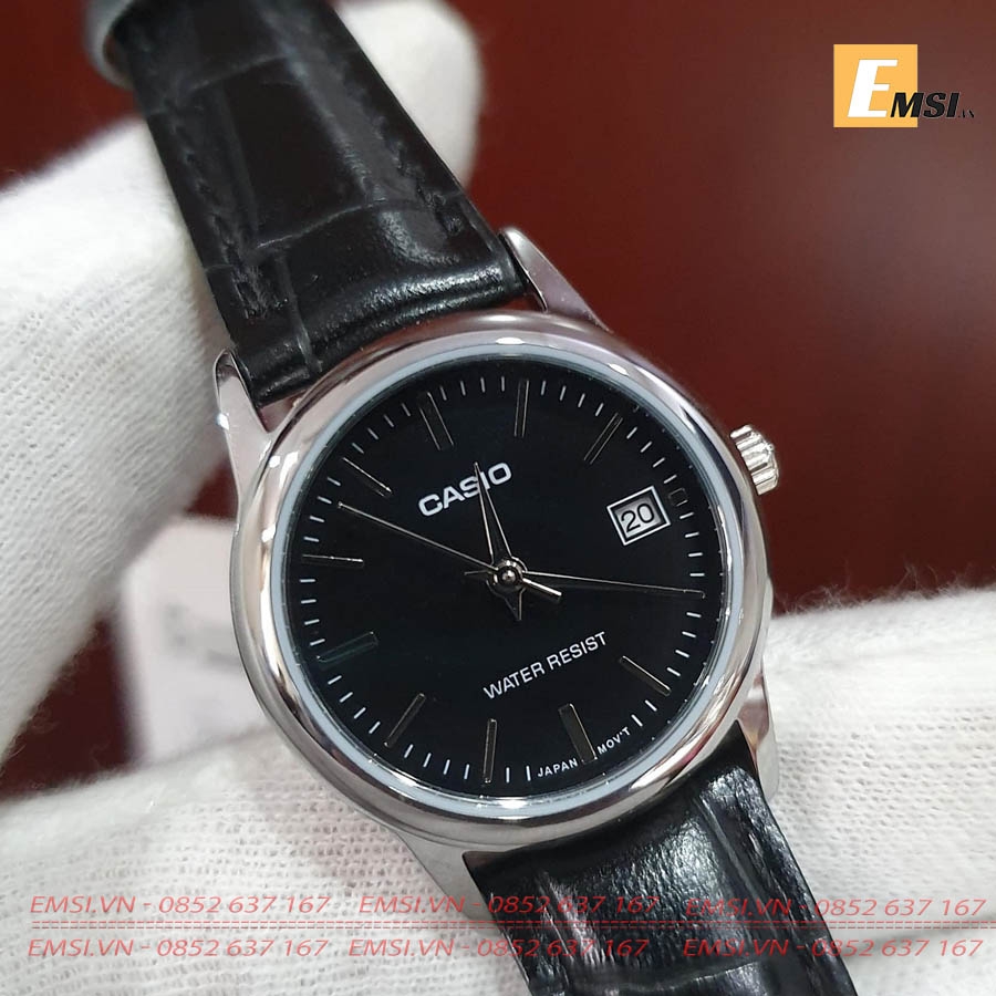 Casio LTP-V002L-1AUDF - Đồng Hồ Nữ - Pin/Quartz - Kính Khoáng - Size Mặt 25mm EMSI.VN