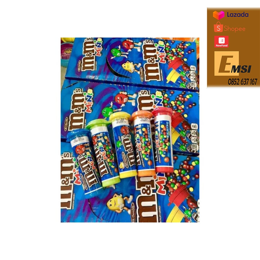 Socola M&M mini 30,6g xách tay Mỹ - Dạng thỏi tiện lợi