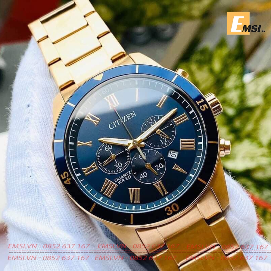 CITIZEN AN8169-58L - Đồng Hồ Nam - Pin / Quartz - Kính Khoáng - Size Mặt 44mm EMSI.VN