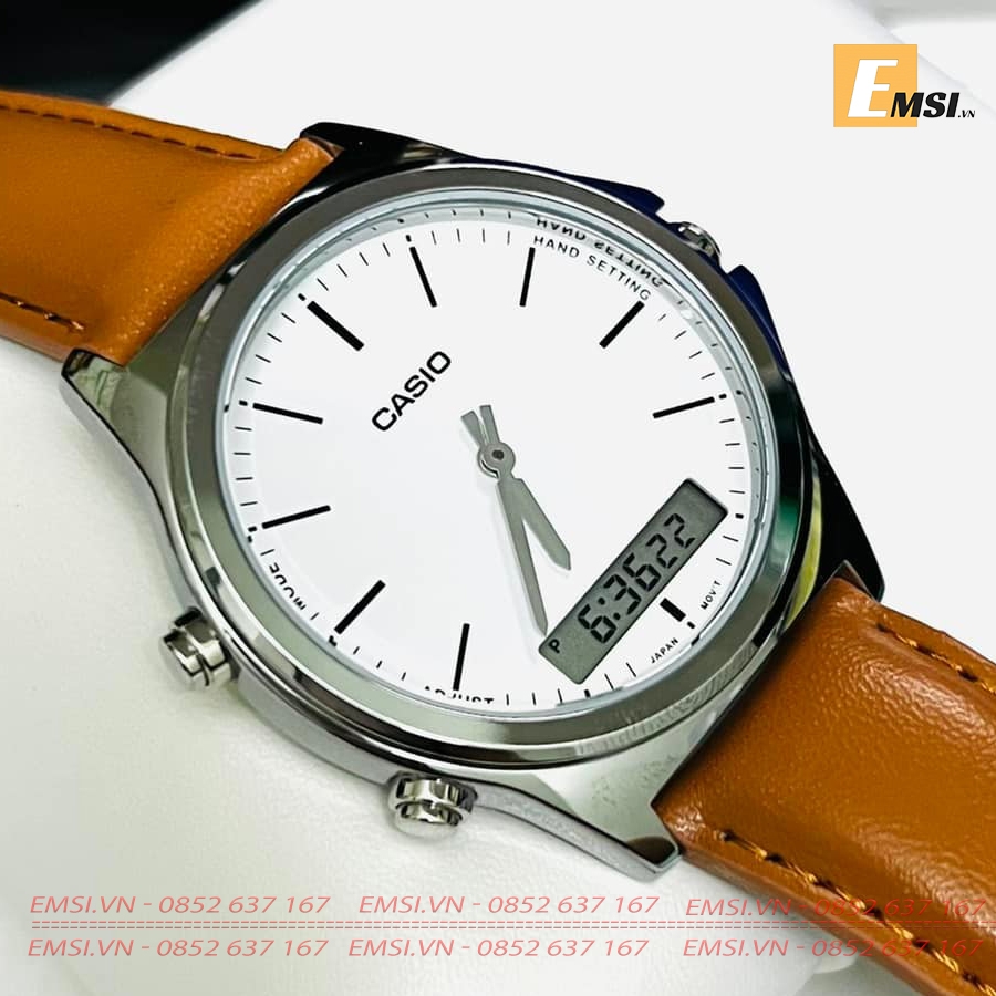 CASIO MTP-VC01L-7EUDF - Đồng Hồ Nam - Pin/Quartz - Size Mặt 41mm - Kính Khoáng EMSI.VN