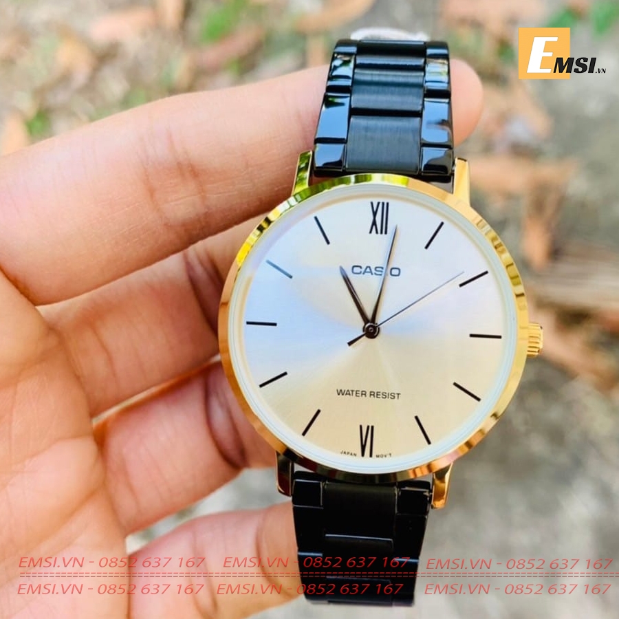 Casio LTP-VT01GB-9BUDF - Đồng Hồ Nữ - Pin/Quartz - Kính Khoáng - Size Mặt 34mm EMSI.VN