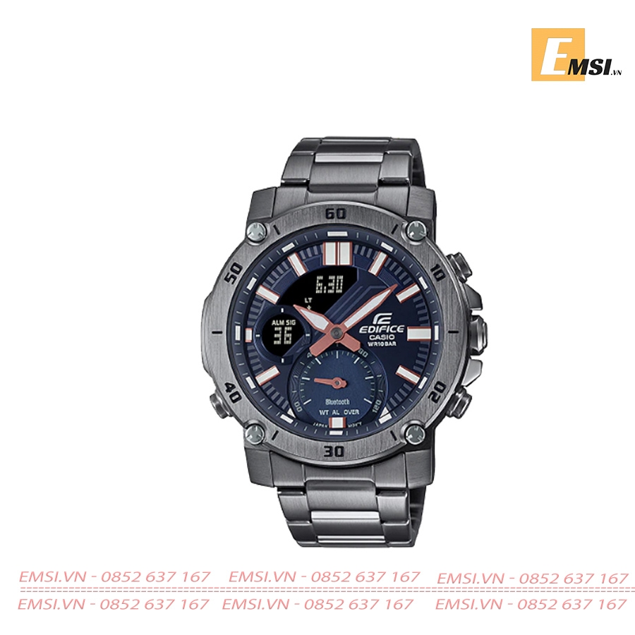Casio Edifice ECB-20DC-1A - Đồng Hồ Nam - Pin / Quartz - Kính Khoáng - Size Mặt 46mm EMSI.VN