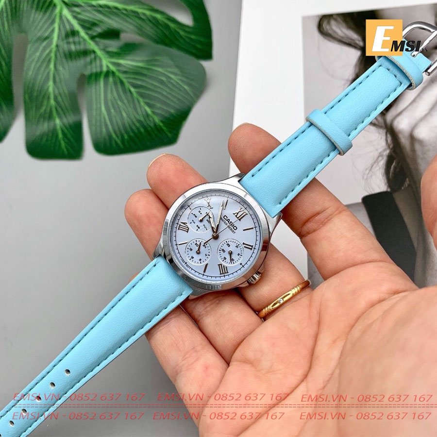 Casio LTP-V300L-2A3 - Đồng Hồ Nữ - Pin/Quartz - Kính Khoáng - Size Mặt 33.2mm EMSI.VN