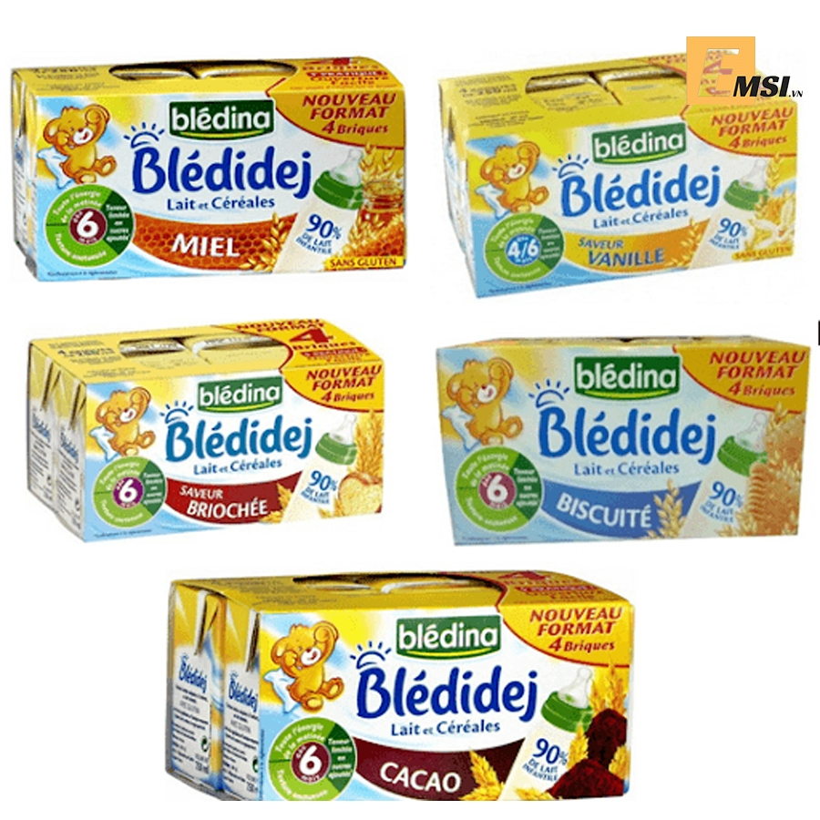 Sữa Nước Bledina 6 Tháng Của Pháp Cho Bé Từ 6 Tháng Tuổi (Lốc)