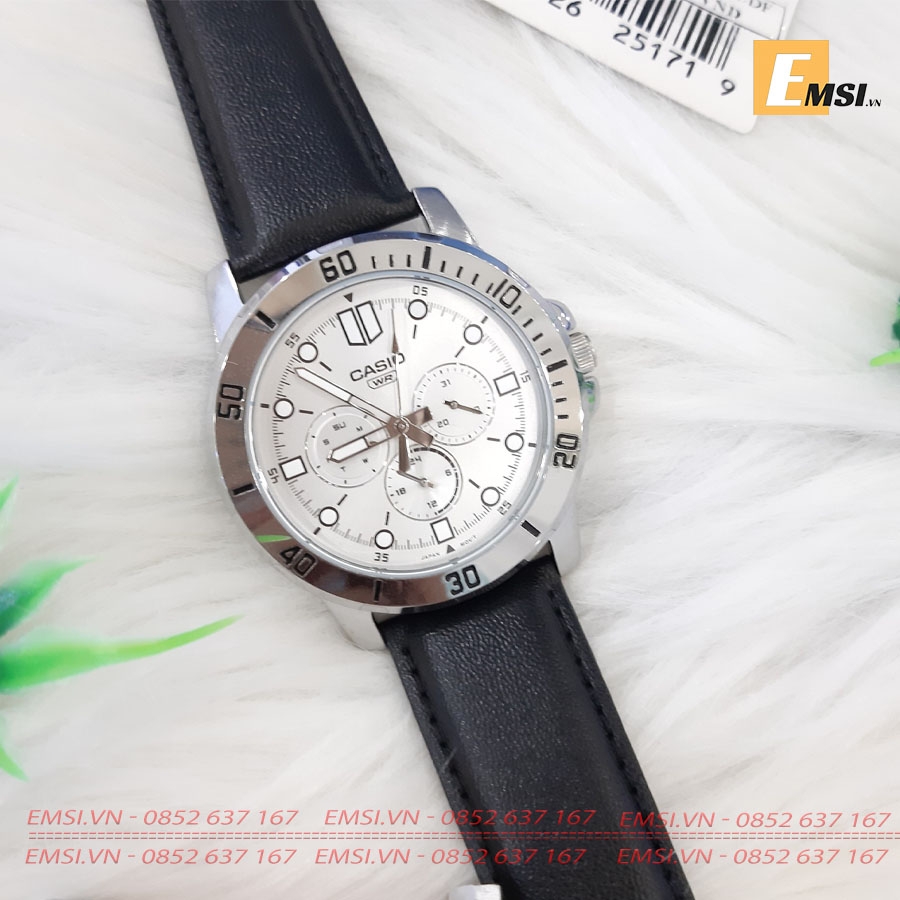 Casio MTP-VD300L-7EUDF - Đồng Hồ Nam - Pin/Quartz - Kính Khoáng - Size Mặt 45mm EMSI.VN