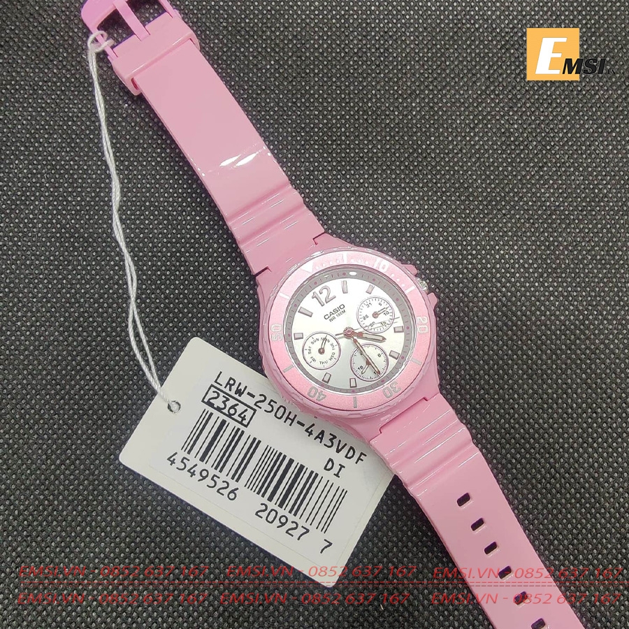 Casio LRW-250H-4A3 - Đồng Hồ Nữ - Điện Tử - Kính Nhựa - Size mặt 39.4mm EMSI.VN