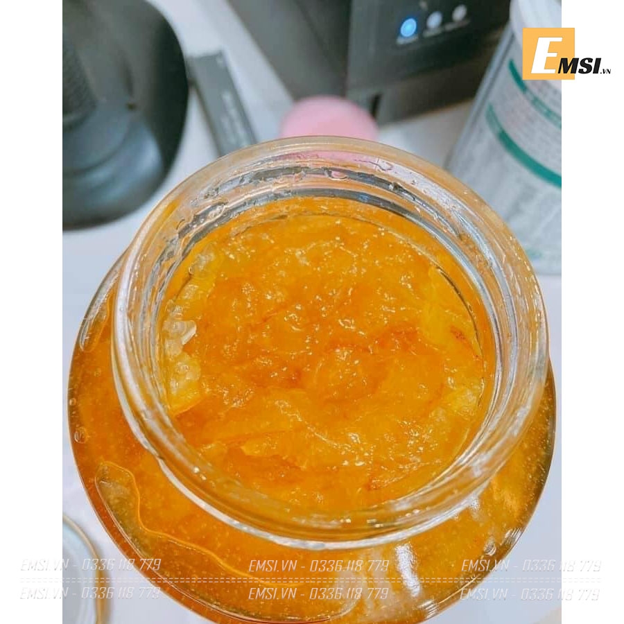 Chanh đào mật ong Hàn Quốc hũ 1kg