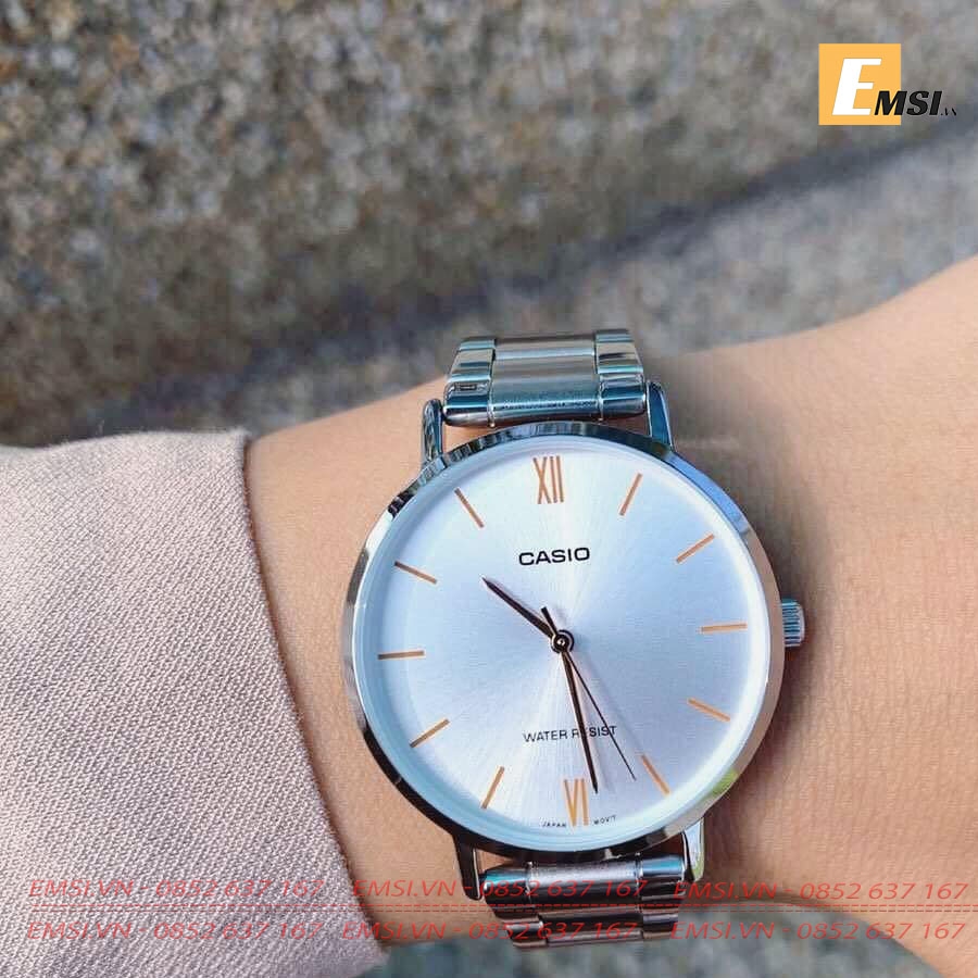 Casio LTP-VT01D-7B - Đồng Hồ Nữ - Pin/Quartz - Kính Khoáng - Size Mặt 34mm EMSI.VN