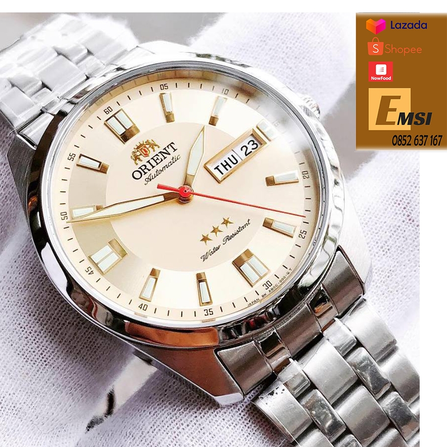 Đồng Hồ Nam Orient 3 Star SAB0C002C8 Automatic Lịch Lãm