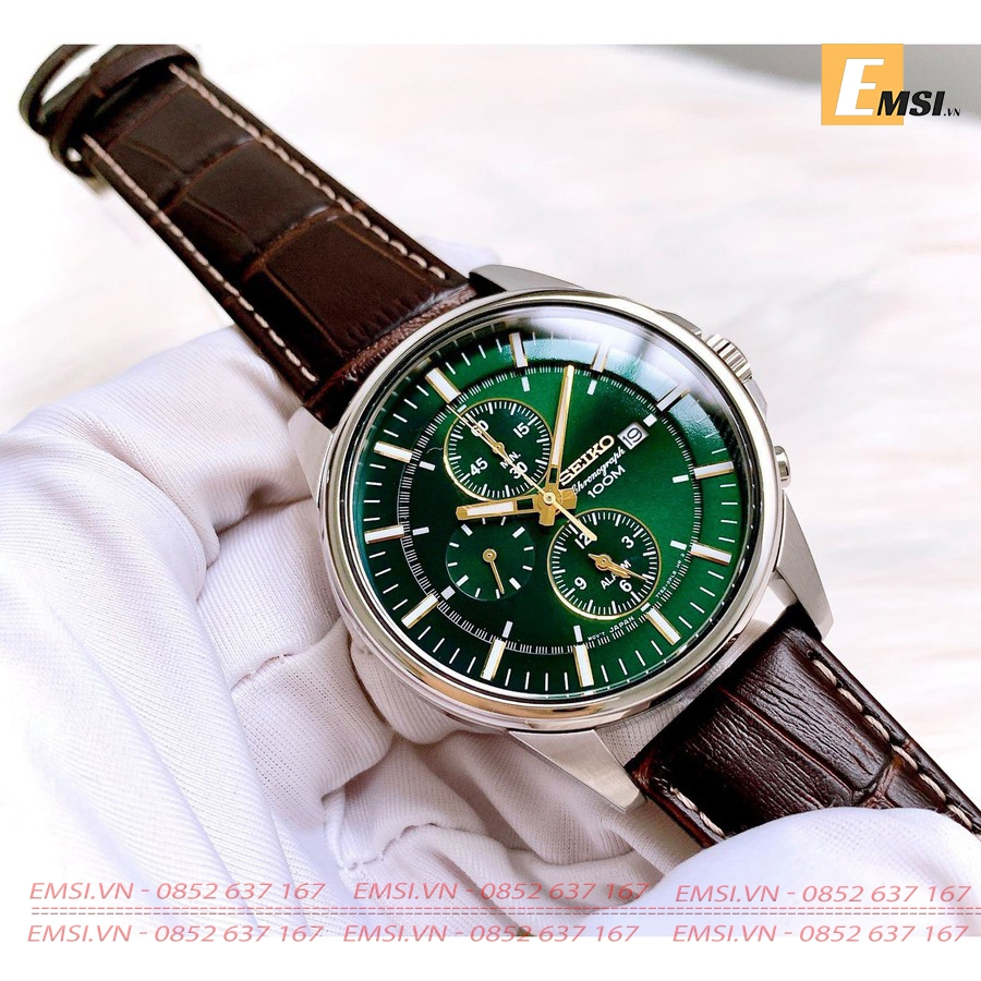 Seiko SNAF09P1 - Đồng Hồ Nam - Pin/Quartz - Size Mặt 42mm - Hardlex Crystal EMSI.VN