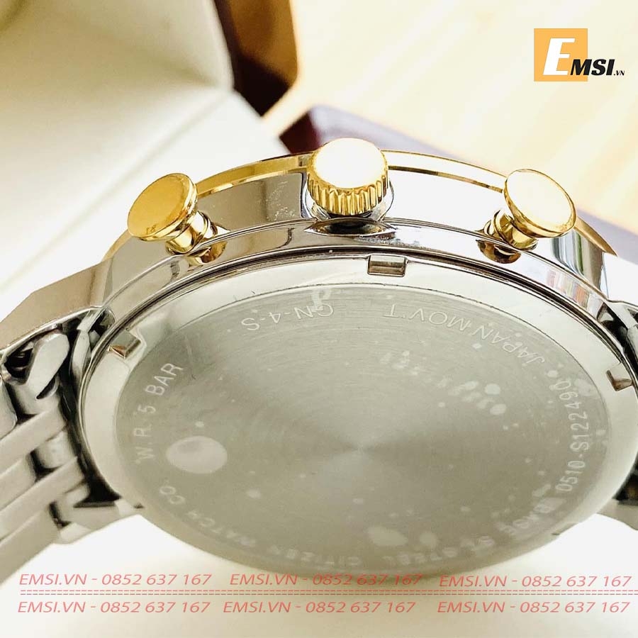 Citizen AN3616-75L - Đồng Hồ Nam - Pin/Quartz - Kính Khoáng - Size Mặt 41mm EMSI.VN