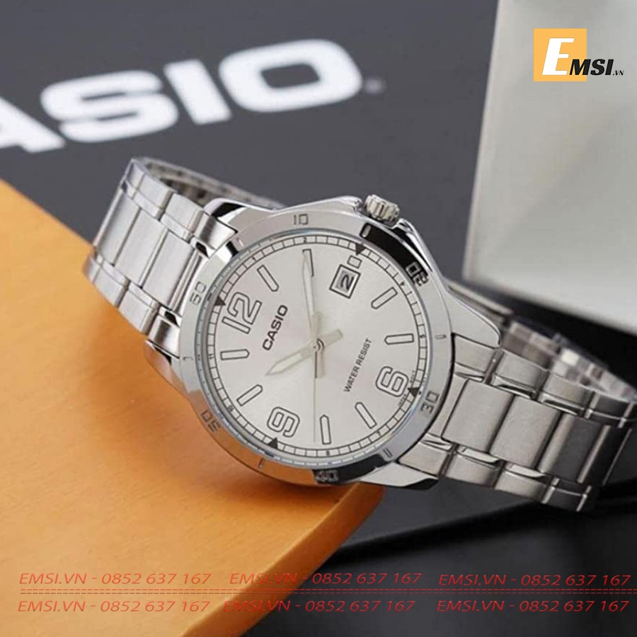 Đồng Hồ Casio Cặp Đôi MTP-V004D-7B2UDF & LTP-V004D-7B2UDF nam size 41,5mm, đồng hồ Casio nữ size 30,2mm EMSI.VN