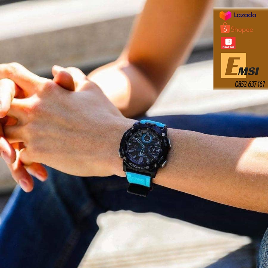 G-SHOCK GA-2000-1A2 - Đồng Hồ Nam - Điện Tử - Kính Khoáng - Size Mặt 51mm - Bảo Hành 5 Năm - Chính Hãng