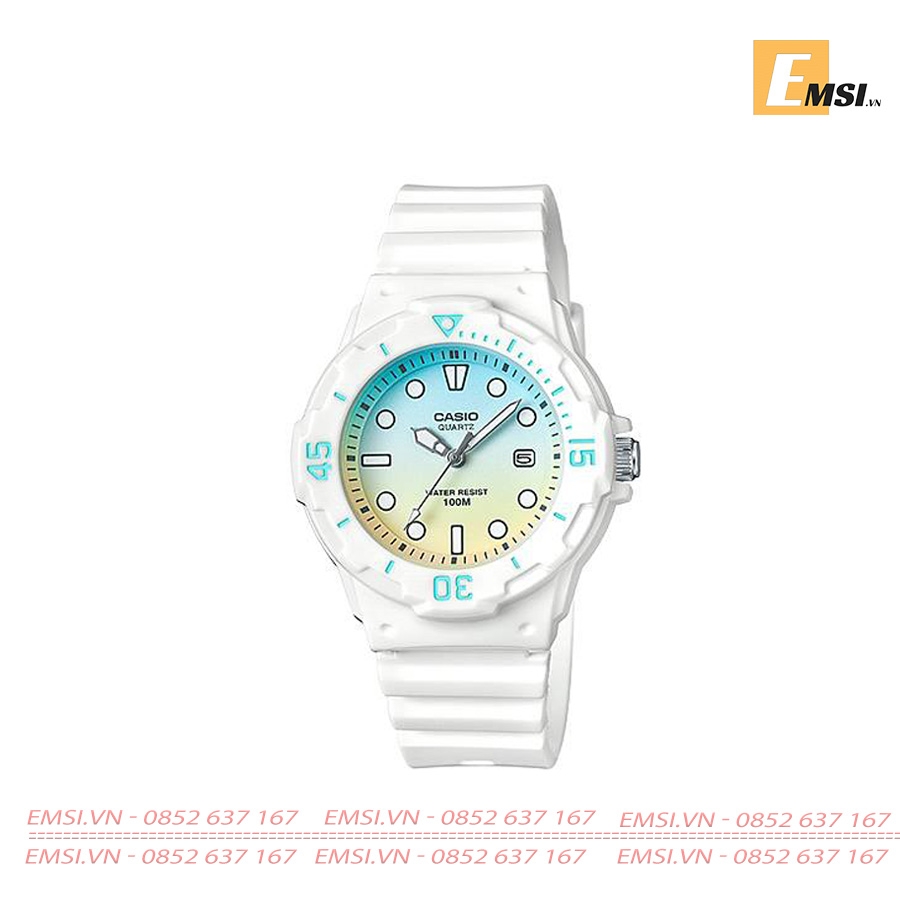 Casio LRW-200H-2E2VDR - Đồng Hồ Trẻ Em - Pin/Quartz - Size Mặt 34mm - Kính Nhựa EMSI.VN