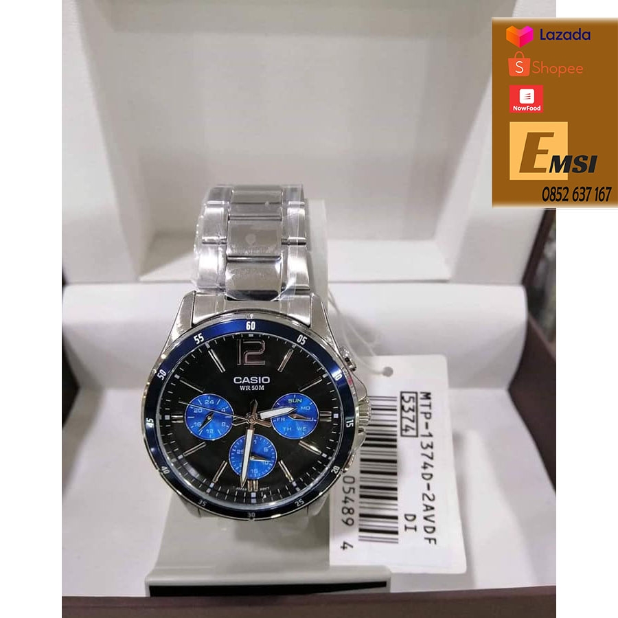 Đồng hồ Casio Nam MTP-1374D-2AVDF