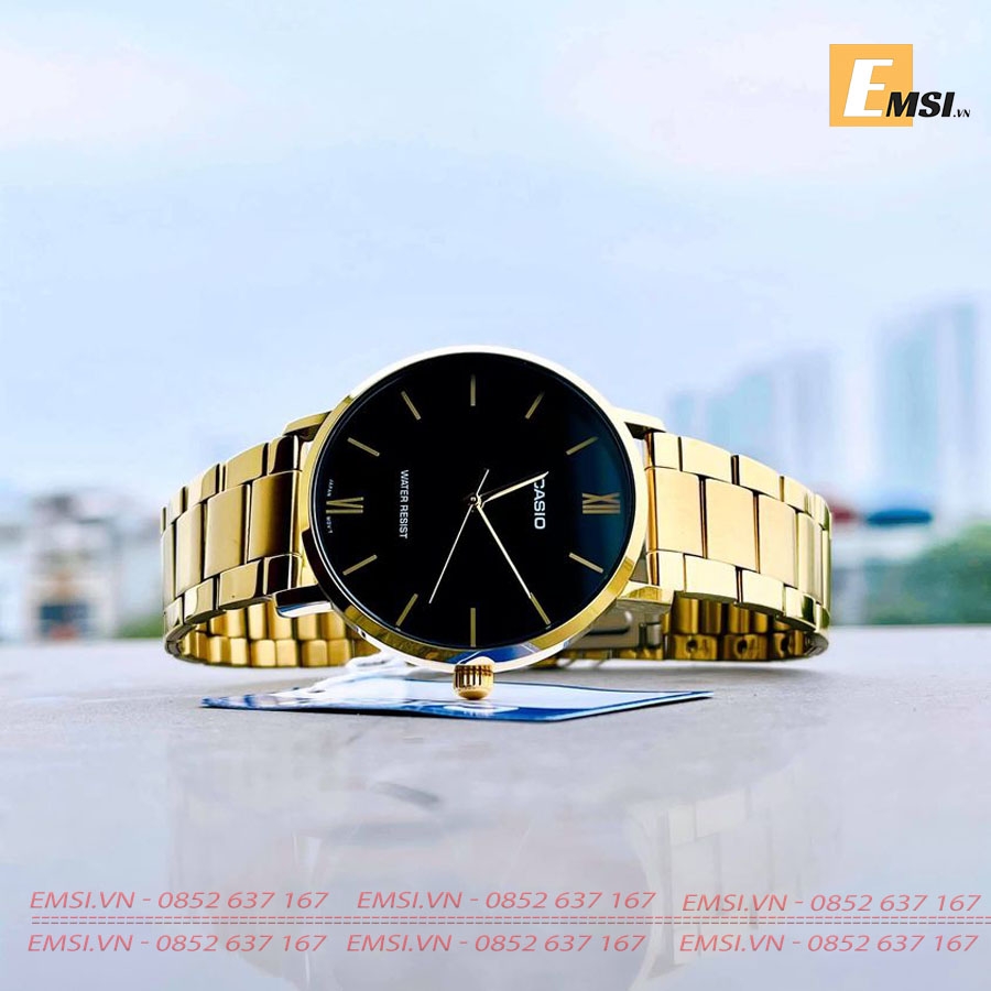 Casio MTP-VT01G-1B - Kính khoáng - Đồng hồ nam - Điện tử - Size mặt 40mm EMSI.VN