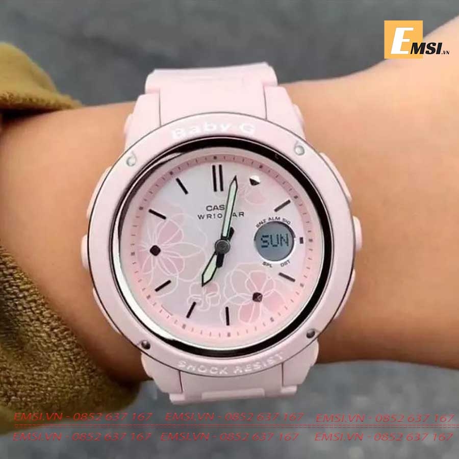 Đồng hồ Nữ Casio Baby-G BGA-150FL-4A - Chính hãng bảo hành 5 năm - Emsi.vn