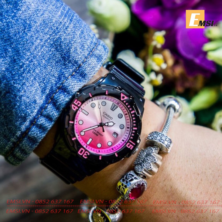 Casio LRW-200H-4E - Đồng Hồ Nữ - Điện Tử - Size Mặt 34mm - Kính Nhựa EMSI.VN