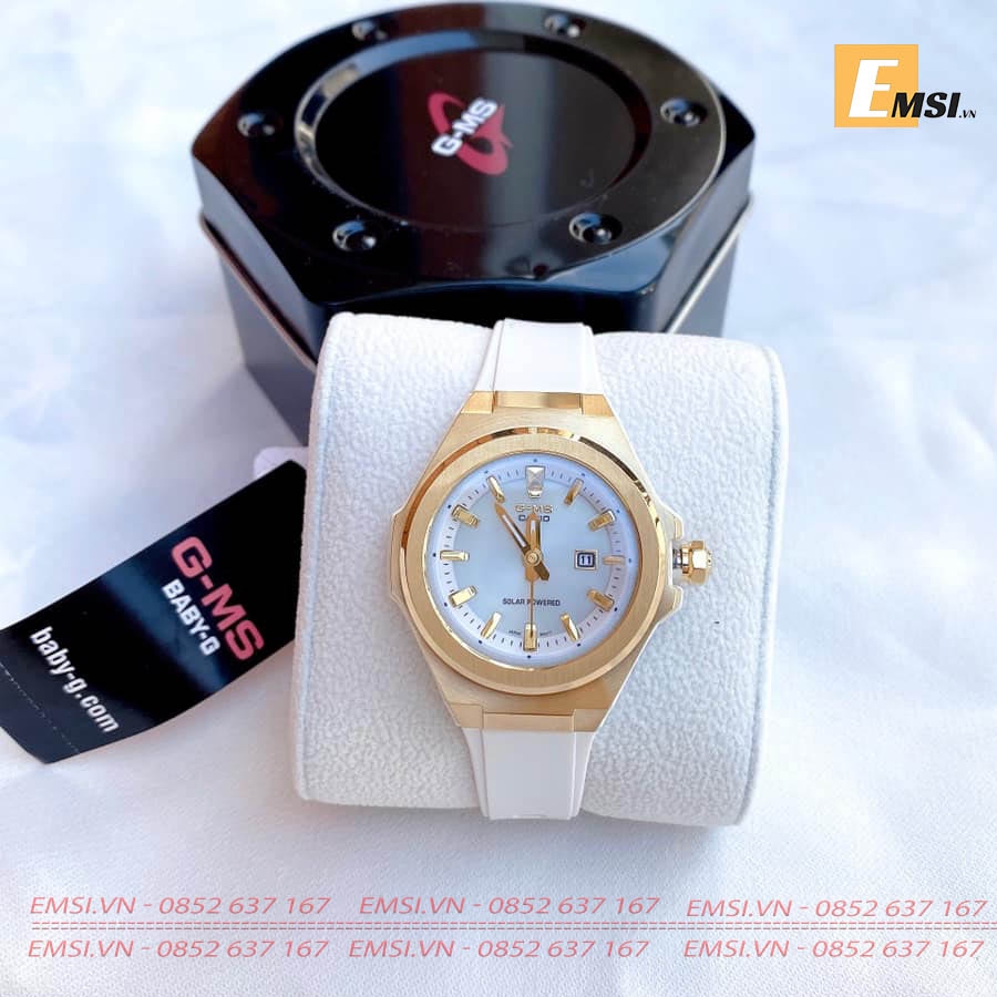Baby-G MSG-S500G-7A - Kính khoáng - Đồng hồ nữ - Năng lượng mặt trời - Size mặt 39mm EMSI.VN