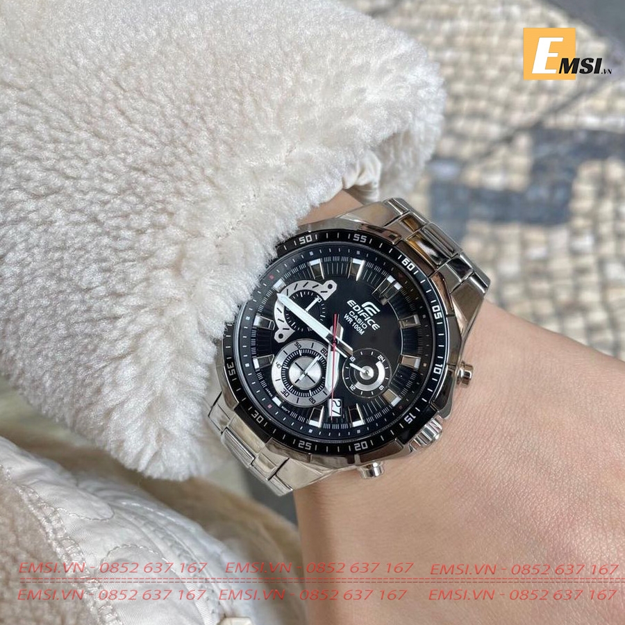 Casio Edifice EFR-554D-1A - Đồng Hồ Nam - Pin / Quartz - Kính Khoáng - Size Mặt 47mm EMSI.VN