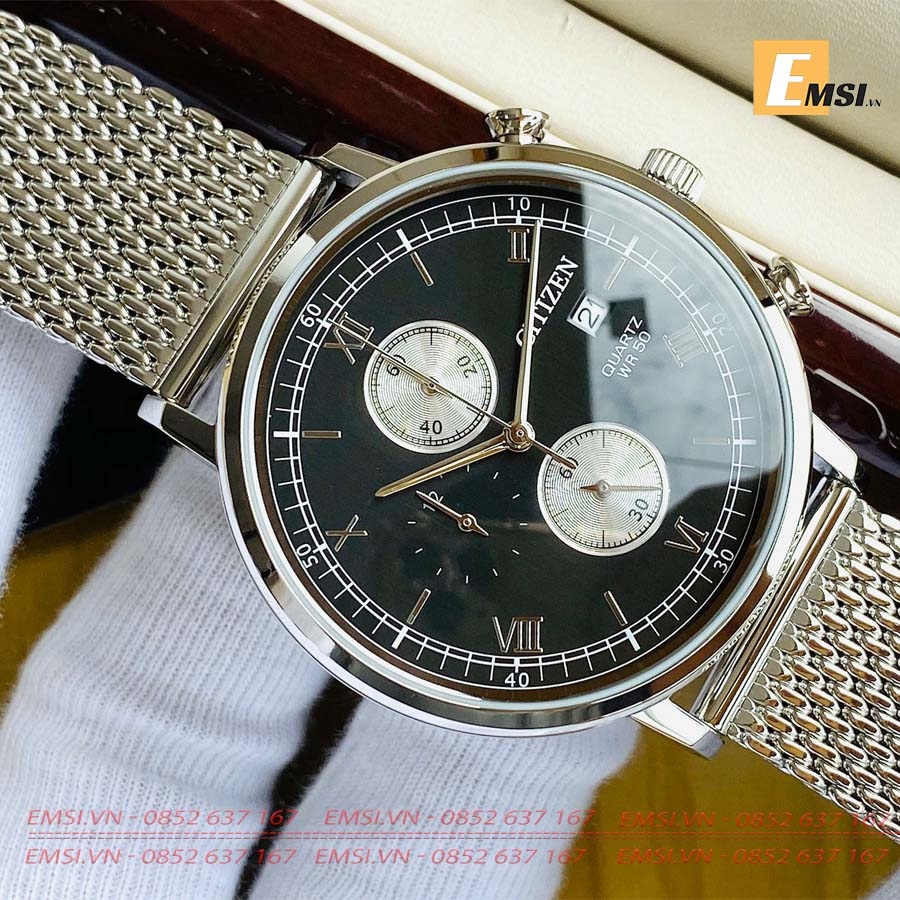 Citizen AN3610-80E - Đồng Hồ Nam - Pin/Quartz - Kính Khoáng - Size Mặt 41mm EMSI.VN