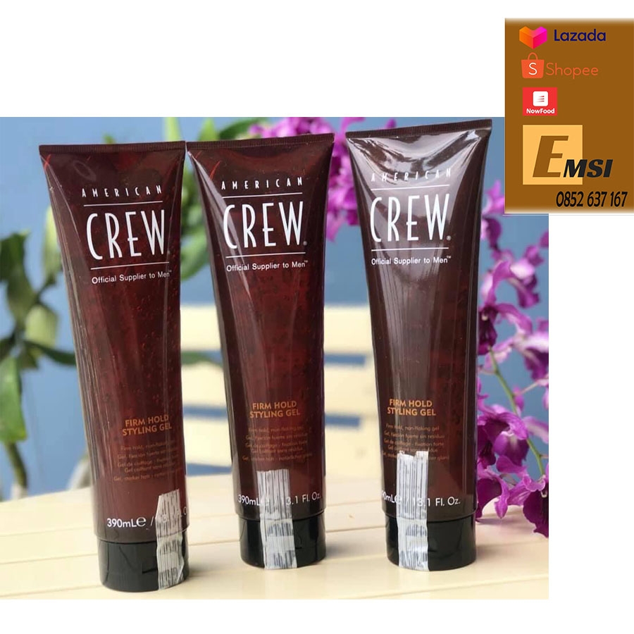 Gel vuốt tóc tạo kiểu dành cho nam American Crew 390ml