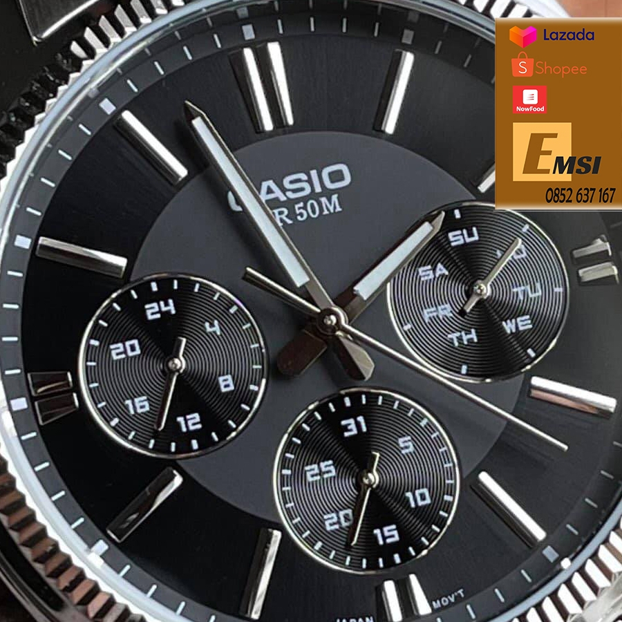 Casio MTP-1375D-1AVDF - Đồng Hồ Nam - Pin / Quartz - Kính Khoáng - Size Mặt 42mm - Bảo Hành 5 Năm - Chính Hãng
