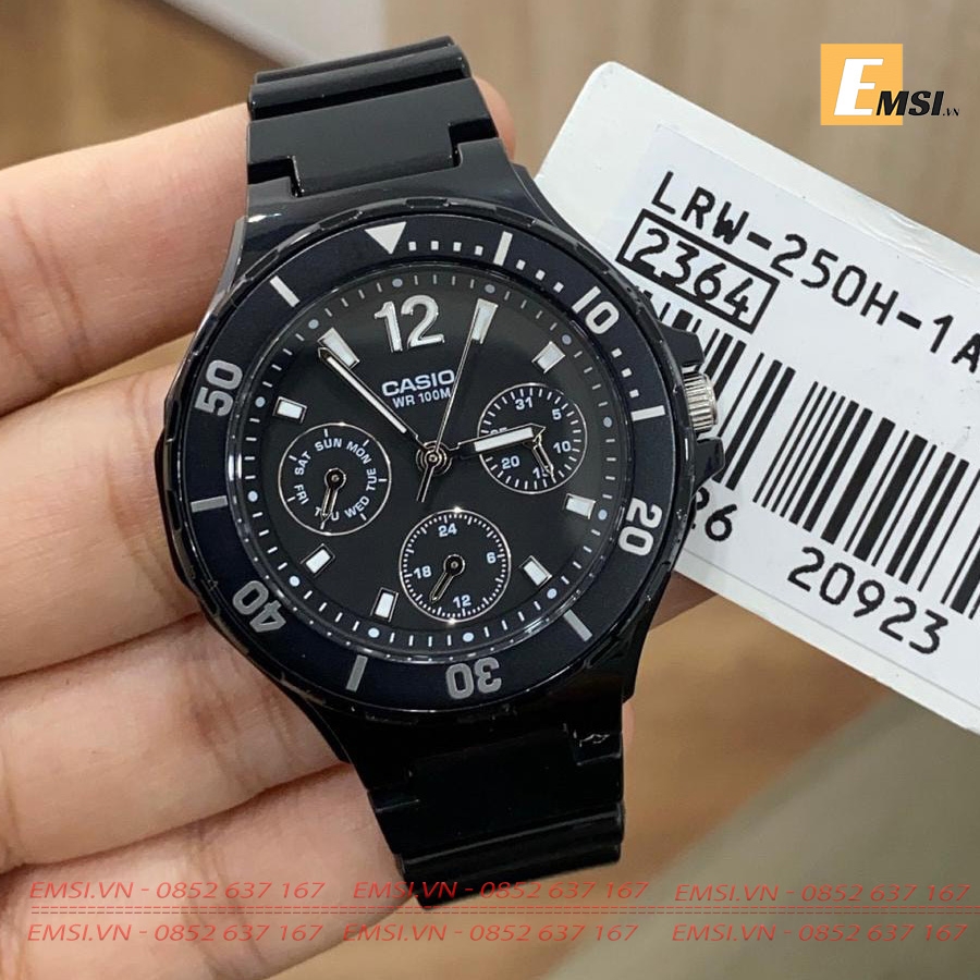 Casio LRW-250H-1A1 - Đồng Hồ Nữ - Pin/Quartz - Size Mặt 39.5mm - Kính Nhựa EMSI.VN