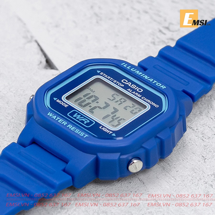 Casio LA-20WH-2ADF - Đồng Hồ Nữ - Điện Tử - Size Mặt 30.5mm - Kính Nhựa EMSI.VN