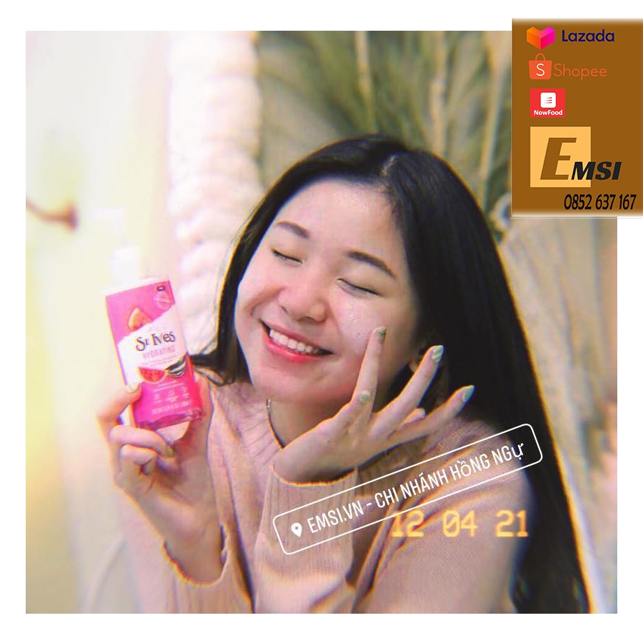 Sữa Rửa Mặt Dạng Gel Chăm Sóc Dịu Nhẹ Cho Da Hàng Ngày ST.Ives Daily Facial Cleanser 200ml