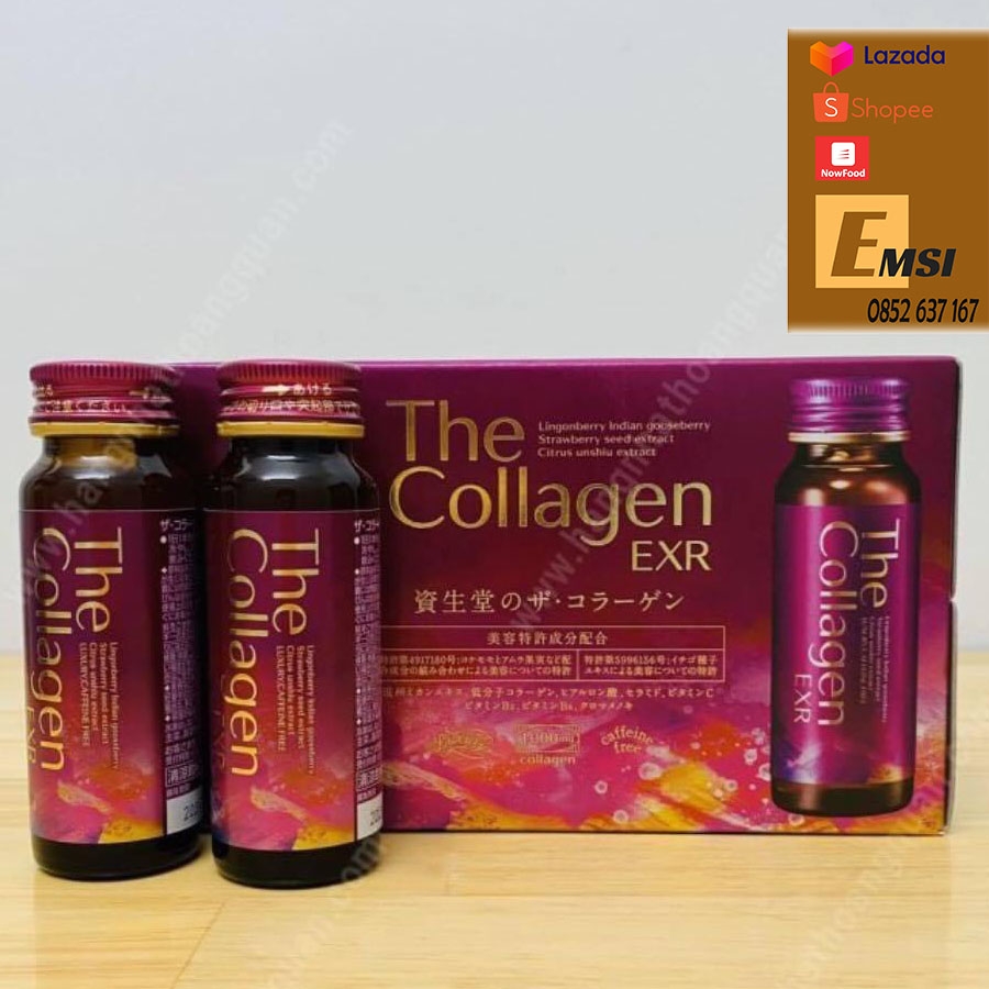 The Collagen Shiseido dạng nước uống Nhật Bản