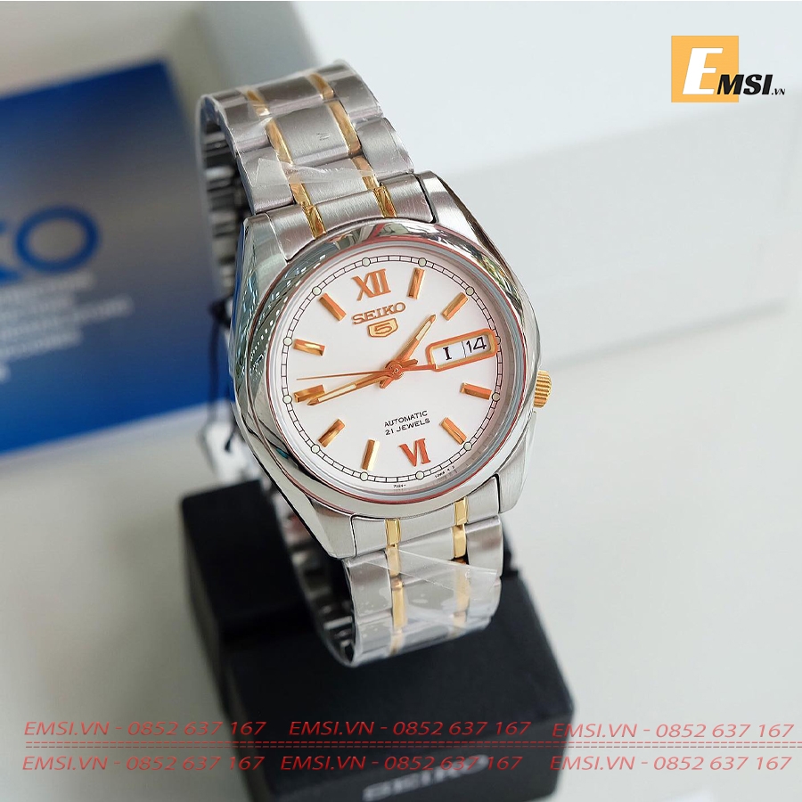 Seiko SNKL57K1S - Đồng Hồ Nam - Cơ - Automatic - Kính Khoáng - Size Mặt 38mm EMSI.VN