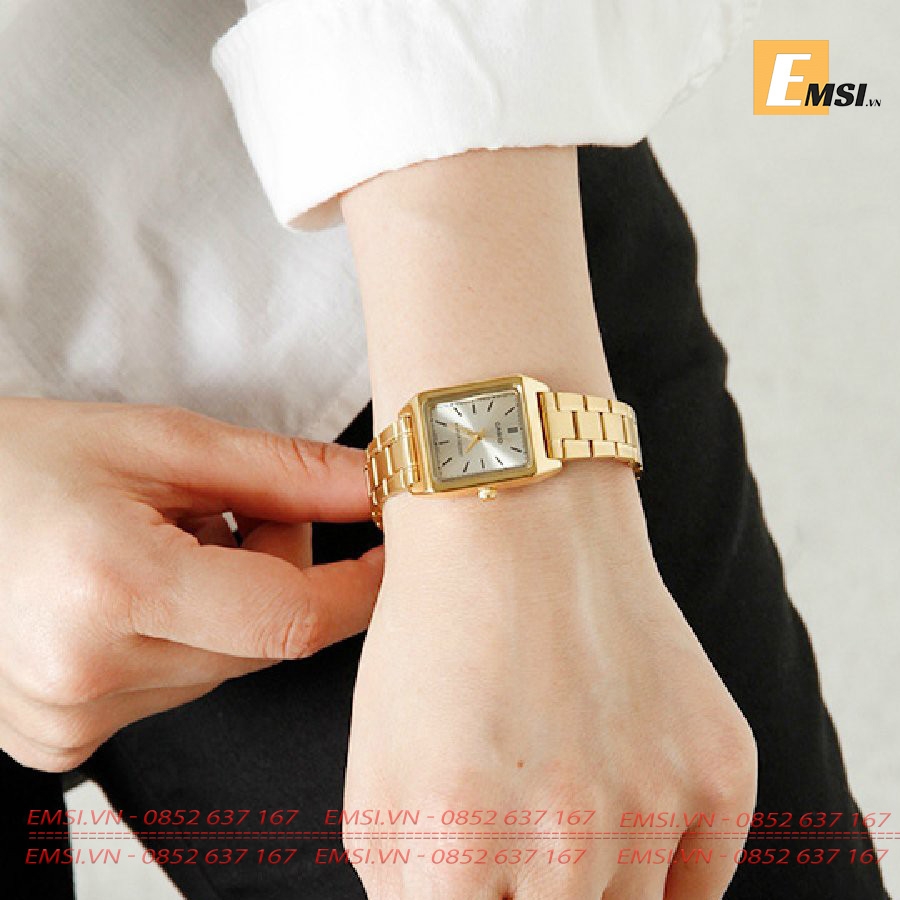 Casio LTP-V007G-9E - Đồng Hồ Nữ - Pin/Quartz - Kính Khoáng - Size Mặt 22mm EMSI.VN