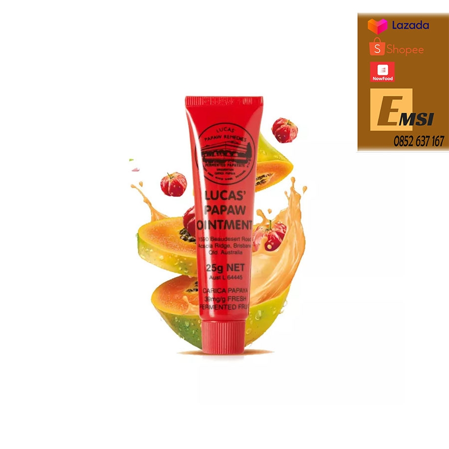 Kem Đa Năng Lucas Papaw Ointment 25g Của Úc