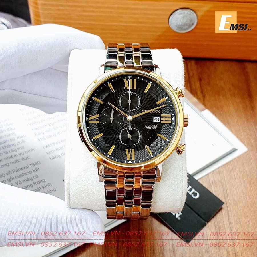 Citizen AN3616-75E - Đồng Hồ Nam - Pin/Quartz - Kính Khoáng - Size Mặt 41mm EMSI.VN