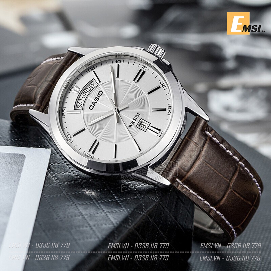Đồng hồ Casio Nam MTP-1381L-7A - Emsi.vn - chính hãng 100%