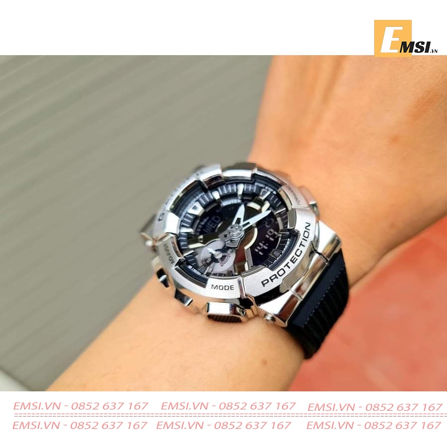 G-Shock GM-110-1A - Đồng Hồ Nam - Điện Tử - Kính Khoáng - Size Mặt 48.5mm EMSI.VN