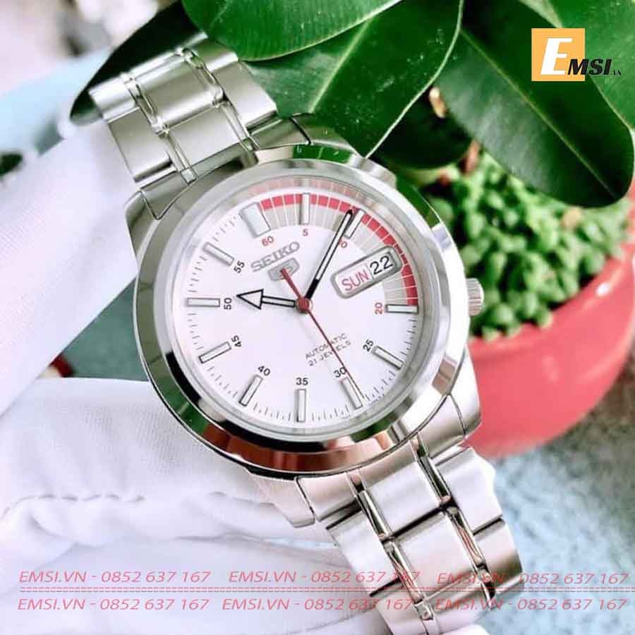 Seiko SNKK25K1 - Đồng hồ nam - Máy Cơ / Automatic - Size mặt 38mm - Hardlex Crystal EMSI.VN