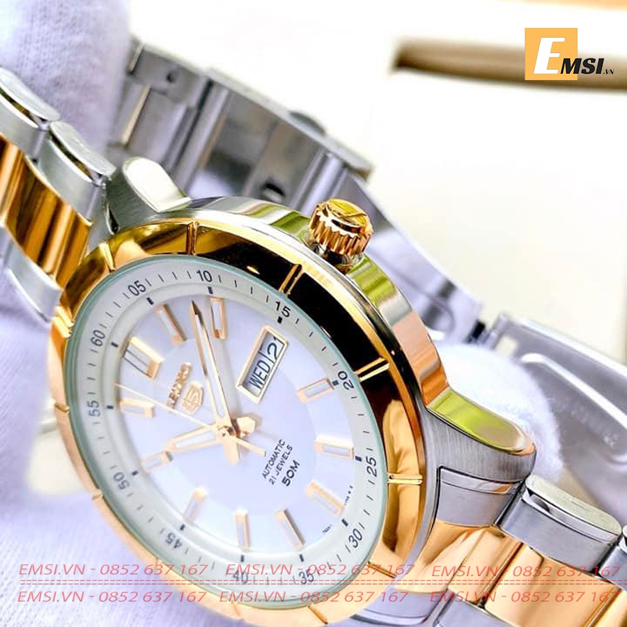 Seiko SNKN58K1 - Đồng Hồ Nam - Cơ - Automatic - Hardlex Crystal - Size Mặt 43mm EMSI.VN
