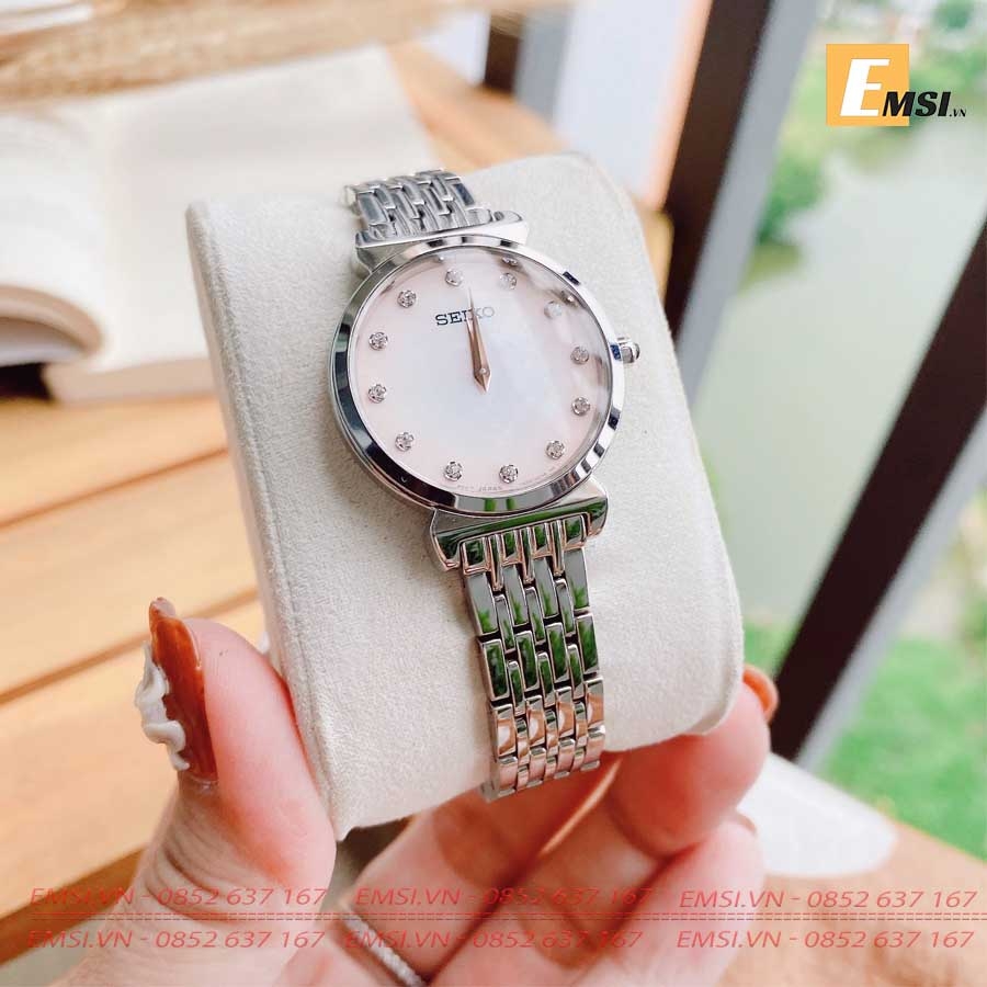 Đồng Hồ Nữ Dây Thép SEIKO Quartz SFQ803 - Chính Hãng