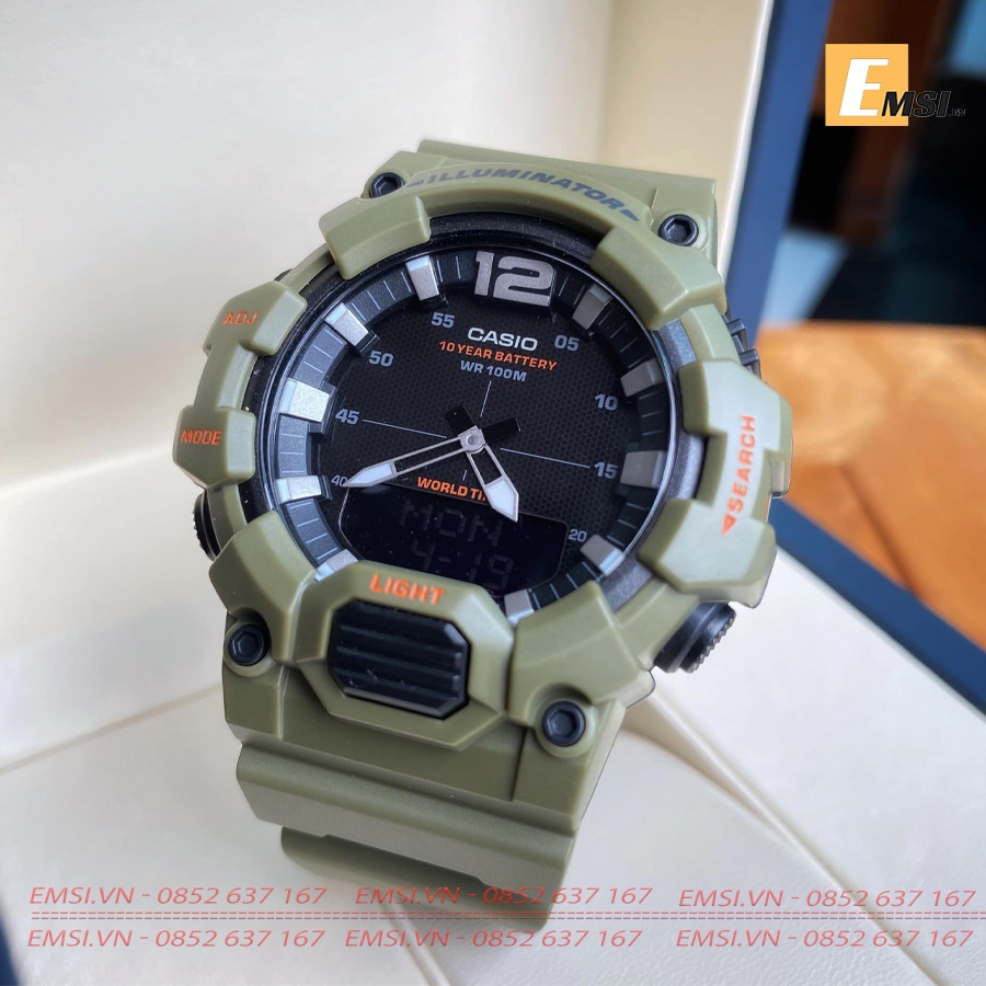 Casio HDC-700-3A2 - Đồng Hồ Nam - Điện Tử - Size Mặt 48.7mm - Kính Nhựa EMSI.VN