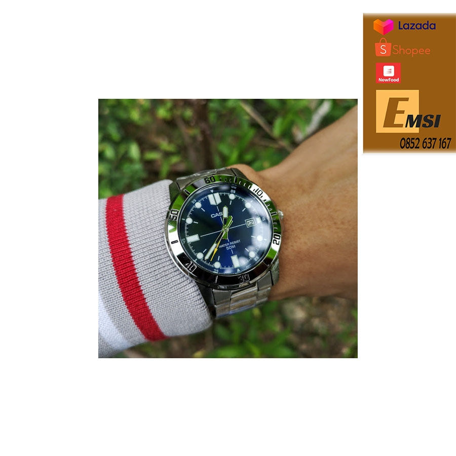 Casio MTP-VD01D-2EVUDF - Đồng Hồ Nam - Pin / Quartz - Kính Khoáng - Size Mặt 45mm - Bảo Hành 5 Năm - Chính Hãng