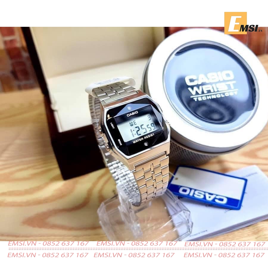Casio LA670WAD-1D - Đồng Hồ Nữ - Điện Tử - Kính Nhựa - Size Mặt 24.6mm EMSI.VN