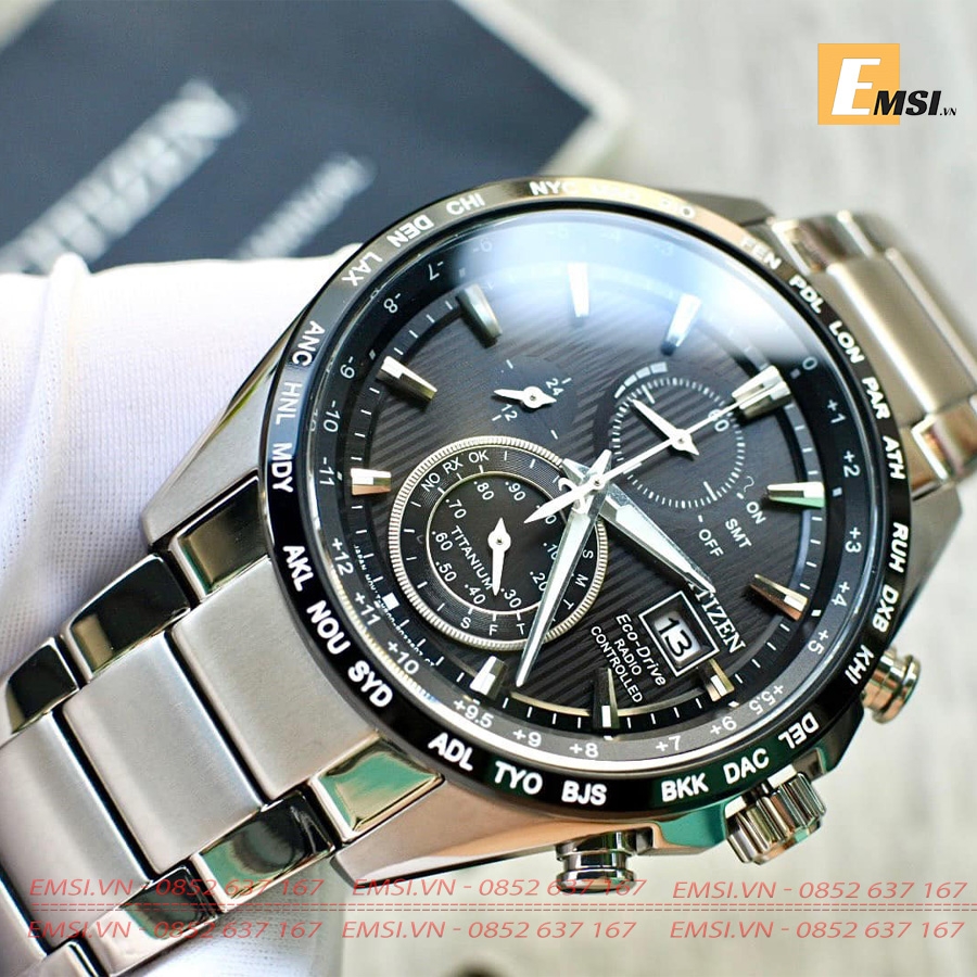 Citizen AT8154-82E - Đồng Hồ Nam - Eco Drive - Kính Sapphire - Size Mặt 42mm EMSI.VN